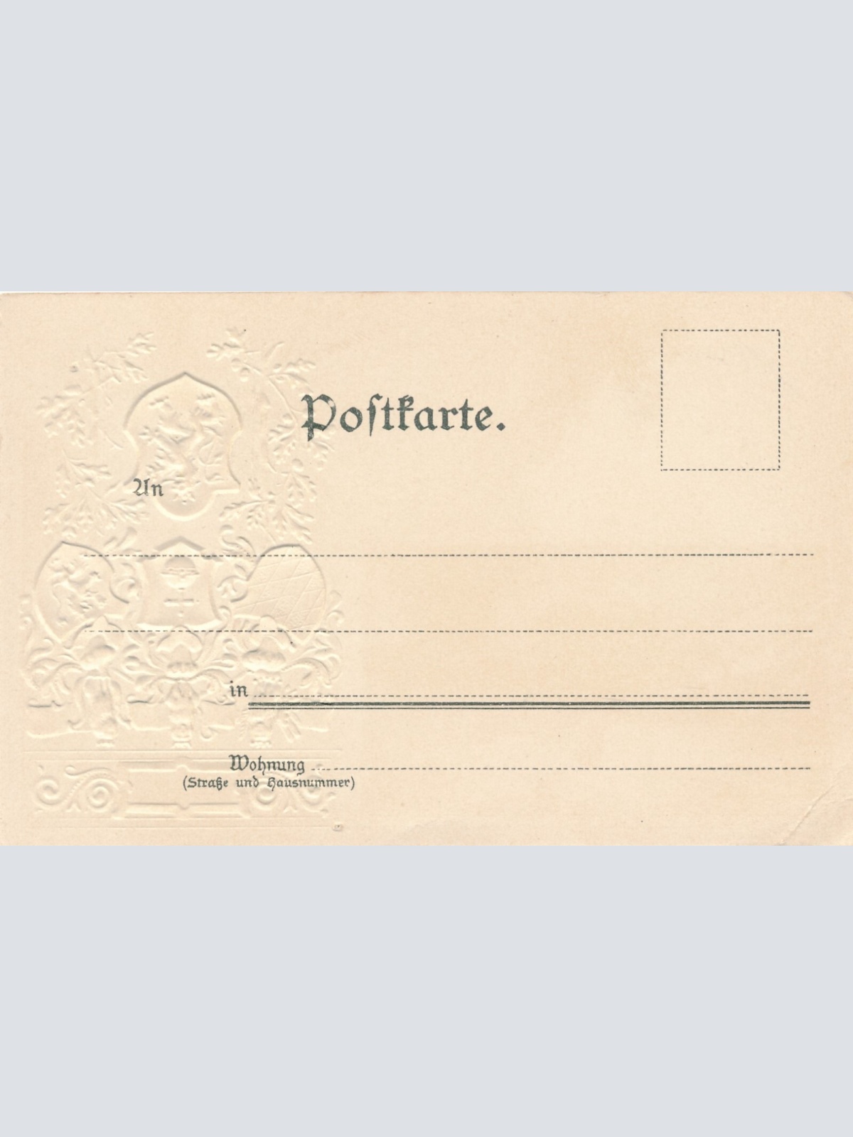 Präge - Litho - Karte aus Heidelberg Baden - Württemberg Ansichtskarte (11379)