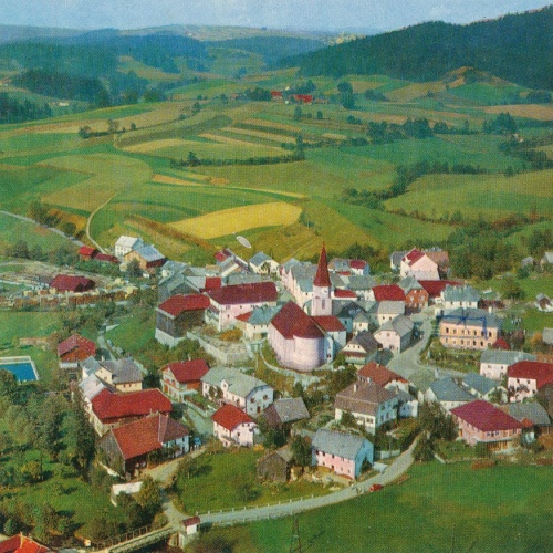 AK aus Oberkappel Oberösterreich Fliegerfoto Ansichtskarte (J373)