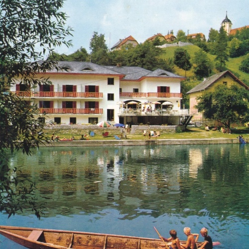 AK aus Neufelden Mit Pension Mühltalhof Oberösterreich Ansichtskarte (J375)