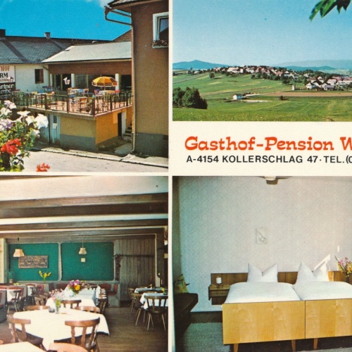 AK aus Kollerschlag mit Gasthof Wurm Oberösterreich Ansichtskarte (J377)
