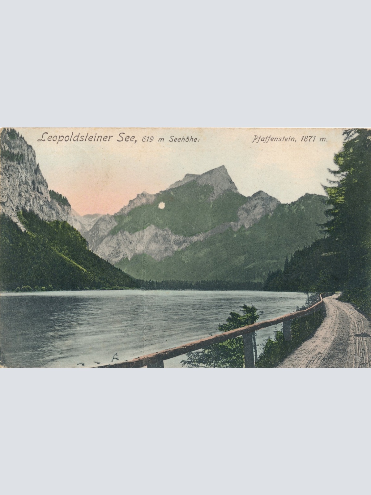 AK vom Leopoldsteiner - See Steiermark Ansichtskarte (13010)