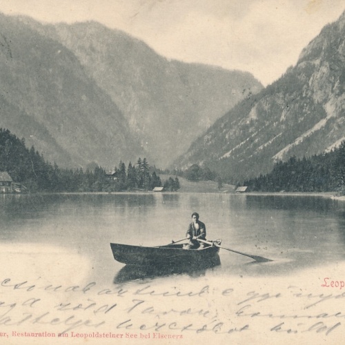 AK vom Leopoldsteiner - See Steiermark Ansichtskarte (13009)