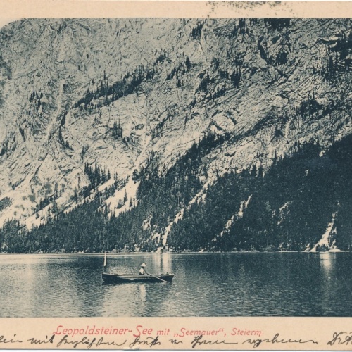 AK vom Leopoldsteiner - See Steiermark Ansichtskarte (13007)