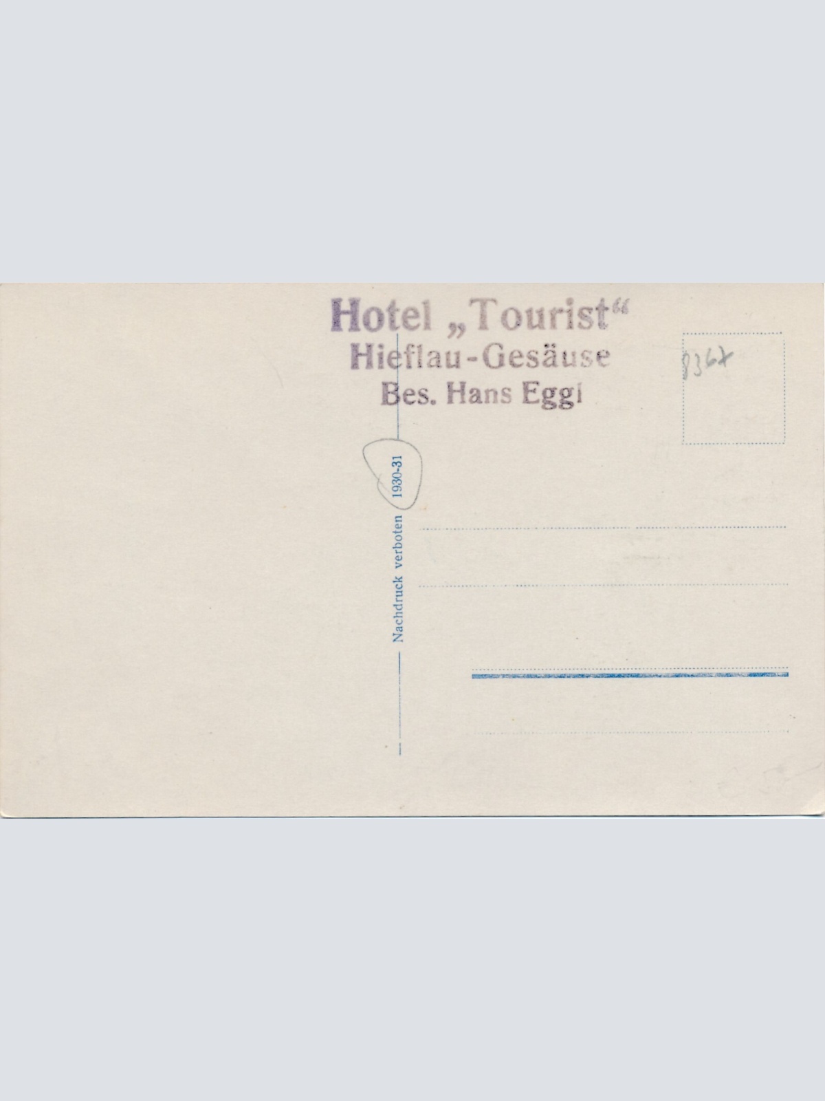 AK aus Hieflau Steiermark Ansichtskarte (13043)