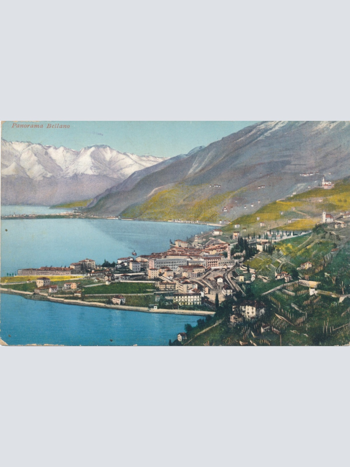 AK aus Bellano Italien Ansichtskarte (13440)