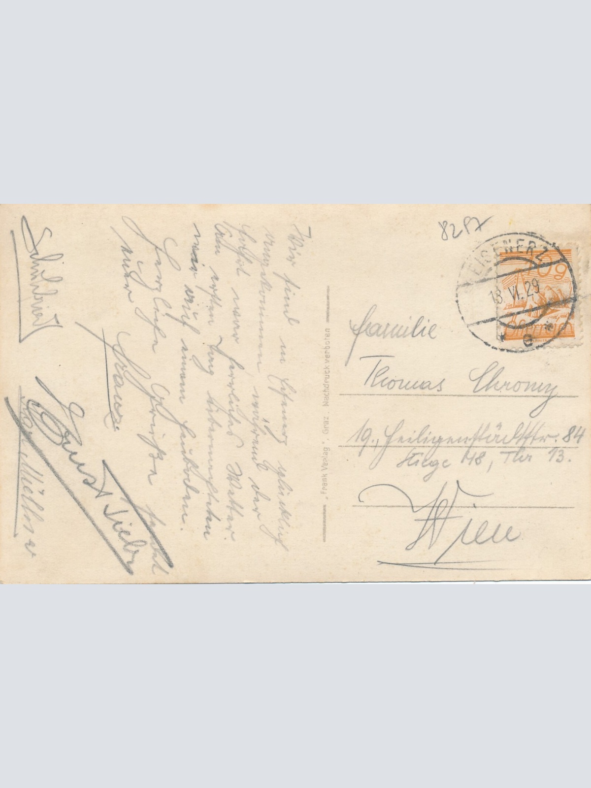 AK aus Eisenerz Steiermark Ansichtskarte (13034)