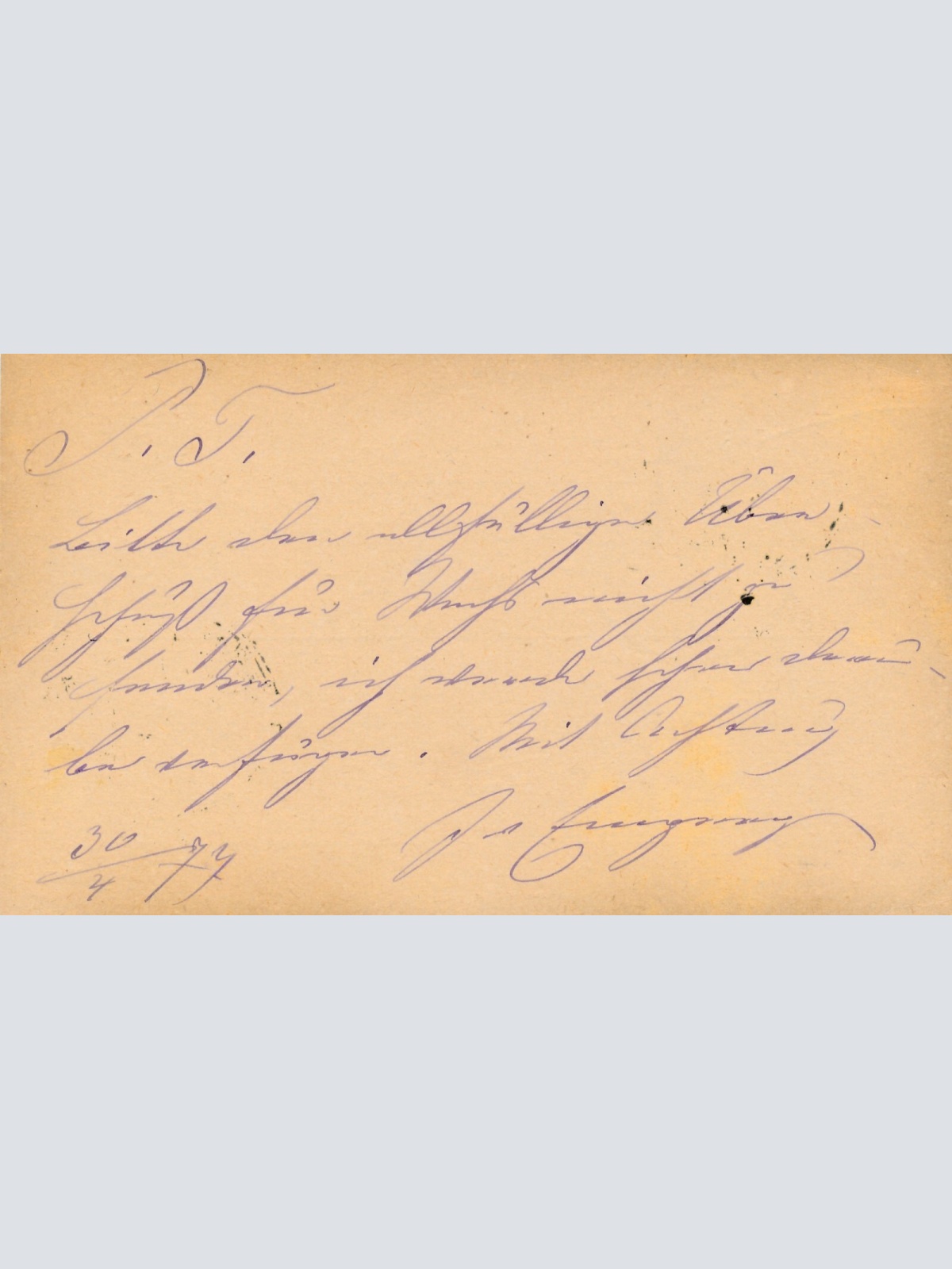 2 Kreuzer - Ganzsachen - Karte 1877 aus Rudolfswerth (13000)