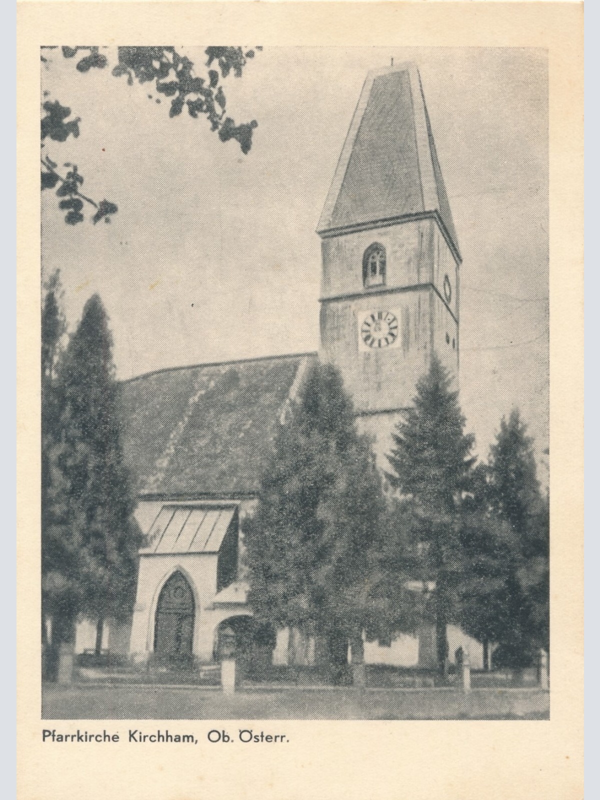 AK, Pfarrkirche Kirchham, Oberösterreich (S3118)