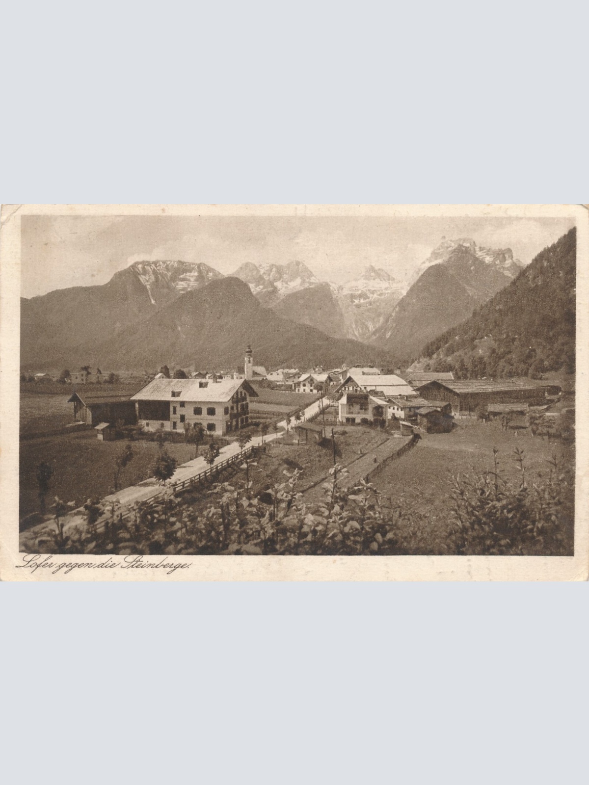 AK aus Lofer Salzburg Ansichtskarte (13415)