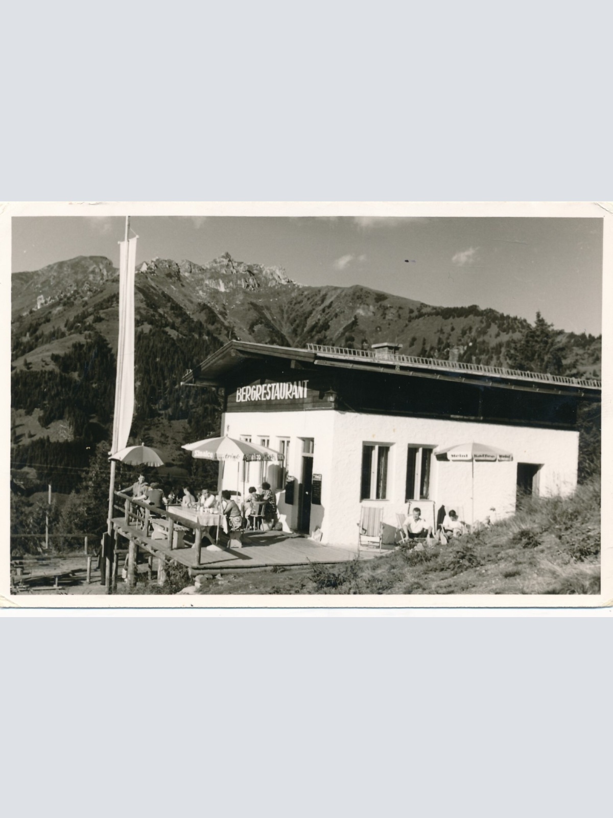 AK aus Bad Hofgastein Bergrestaurant Salzburg Ansichtskarte (13417)