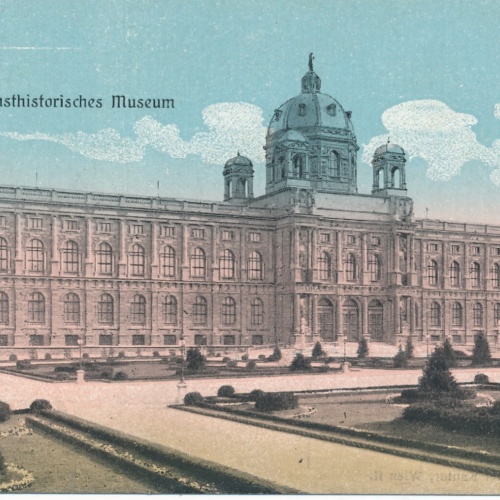 AK aus Wien Kunsthistorisches Museum Ansichtskarte (13398)