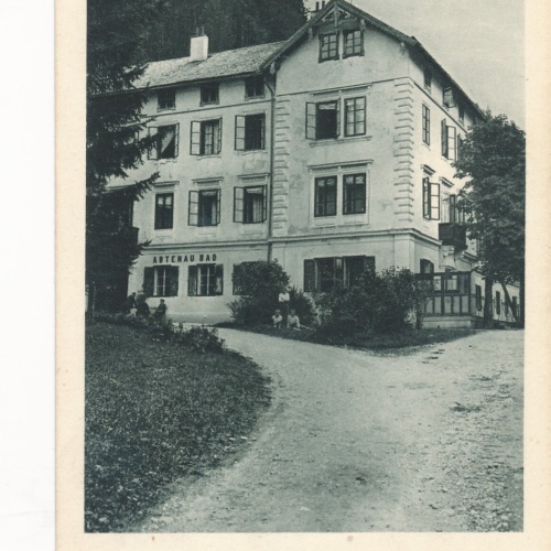 AK aus Abtenau Kurhaus Salzburg Ansichtskarte (13419)