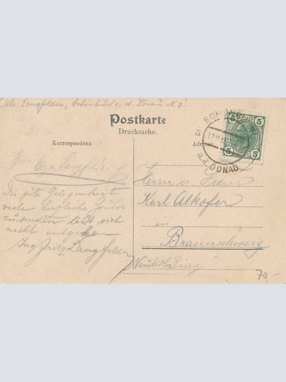 AK aus Schönbühel Niederösterreich Ansichtskarte (13532)