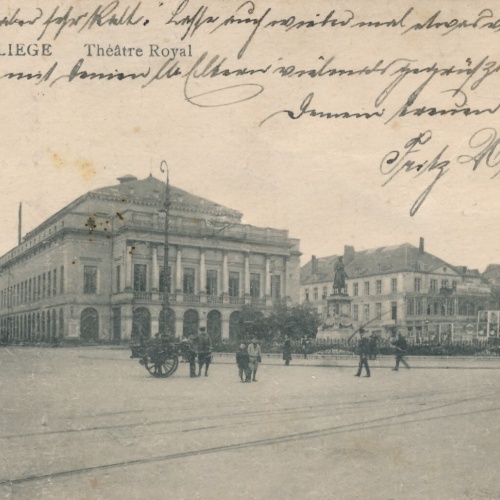 AK aus Liege Theatre Royal Belgien Ansichtskarte (11793)