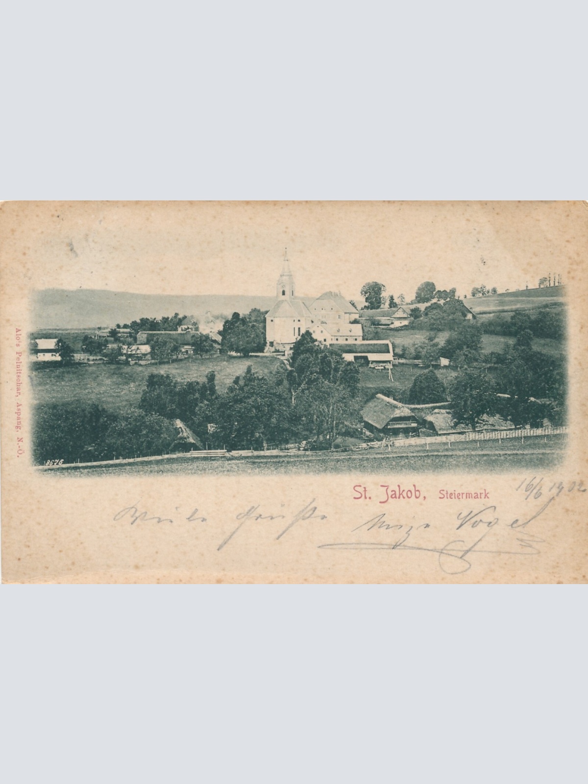 AK aus St. Jakob Steiermark Ansichtskarte (12589)
