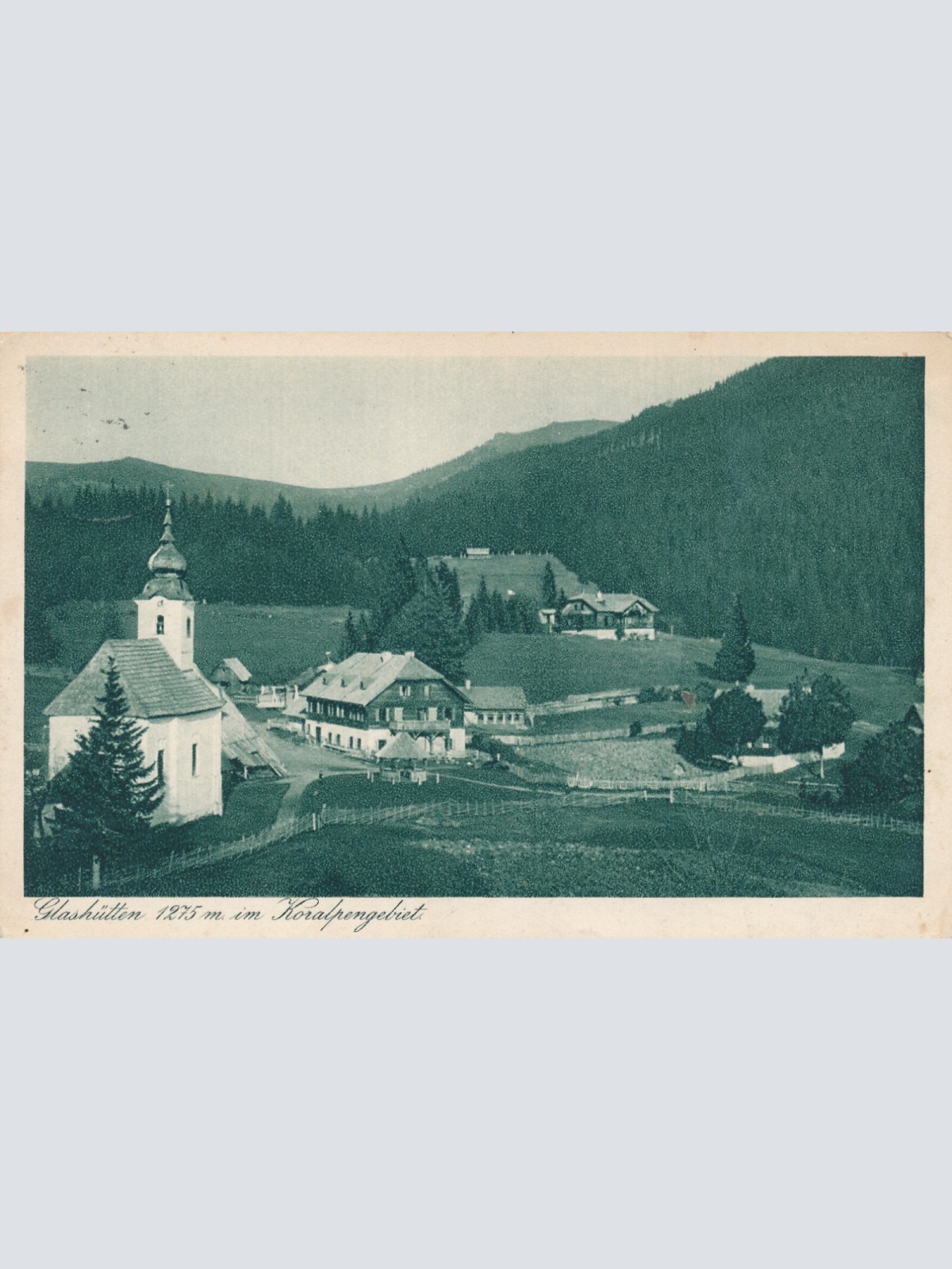 AK aus Glashütten Steiermark Ansichtskarte (13208)