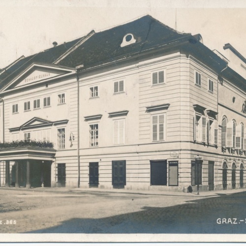 AK aus Graz Schauspielhaus Steiermark Ansichtskarte (13249)
