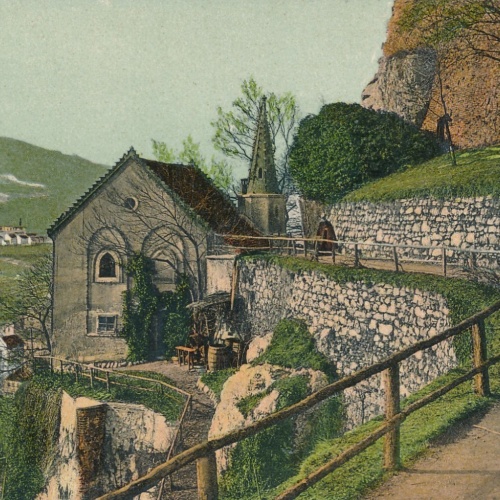 AK aus Graz Starkenhäuschen am Schlossberg Steiermark Ansichtskarte (13242)