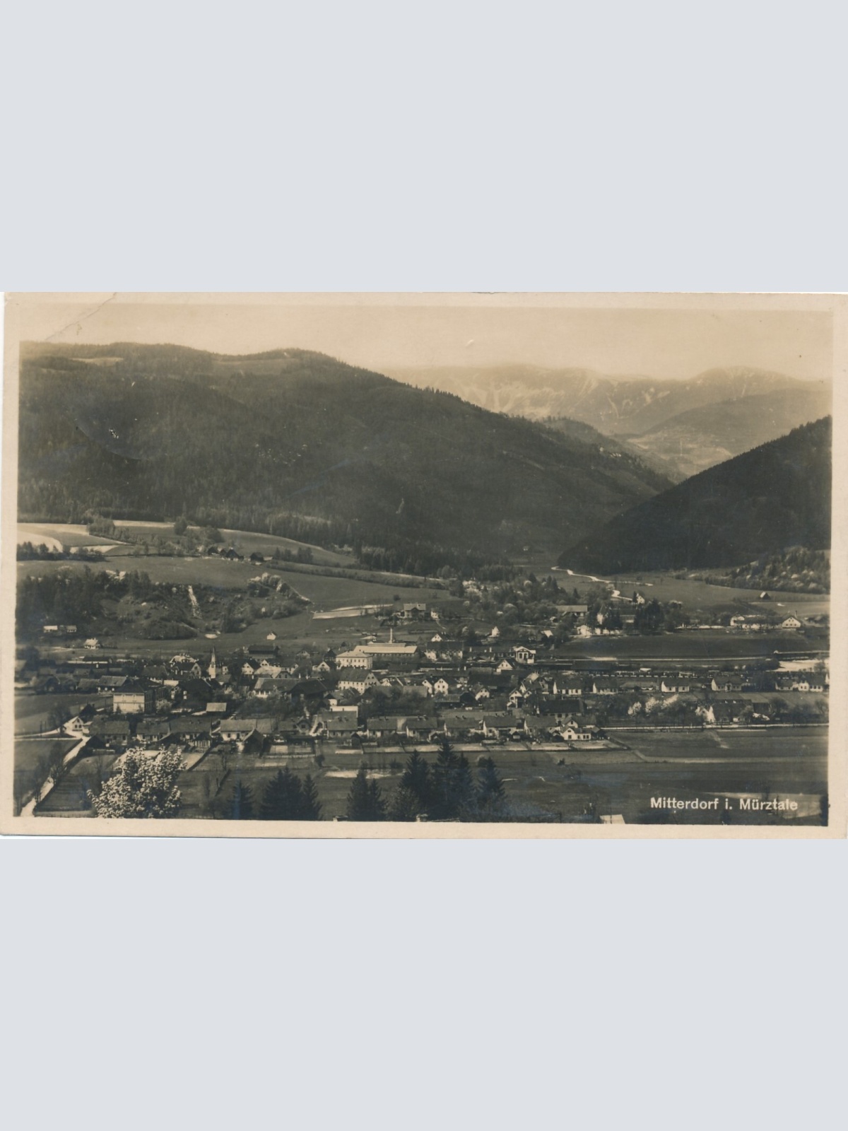 AK aus Mitterdorf Steiermark Ansichtskarte (13210)