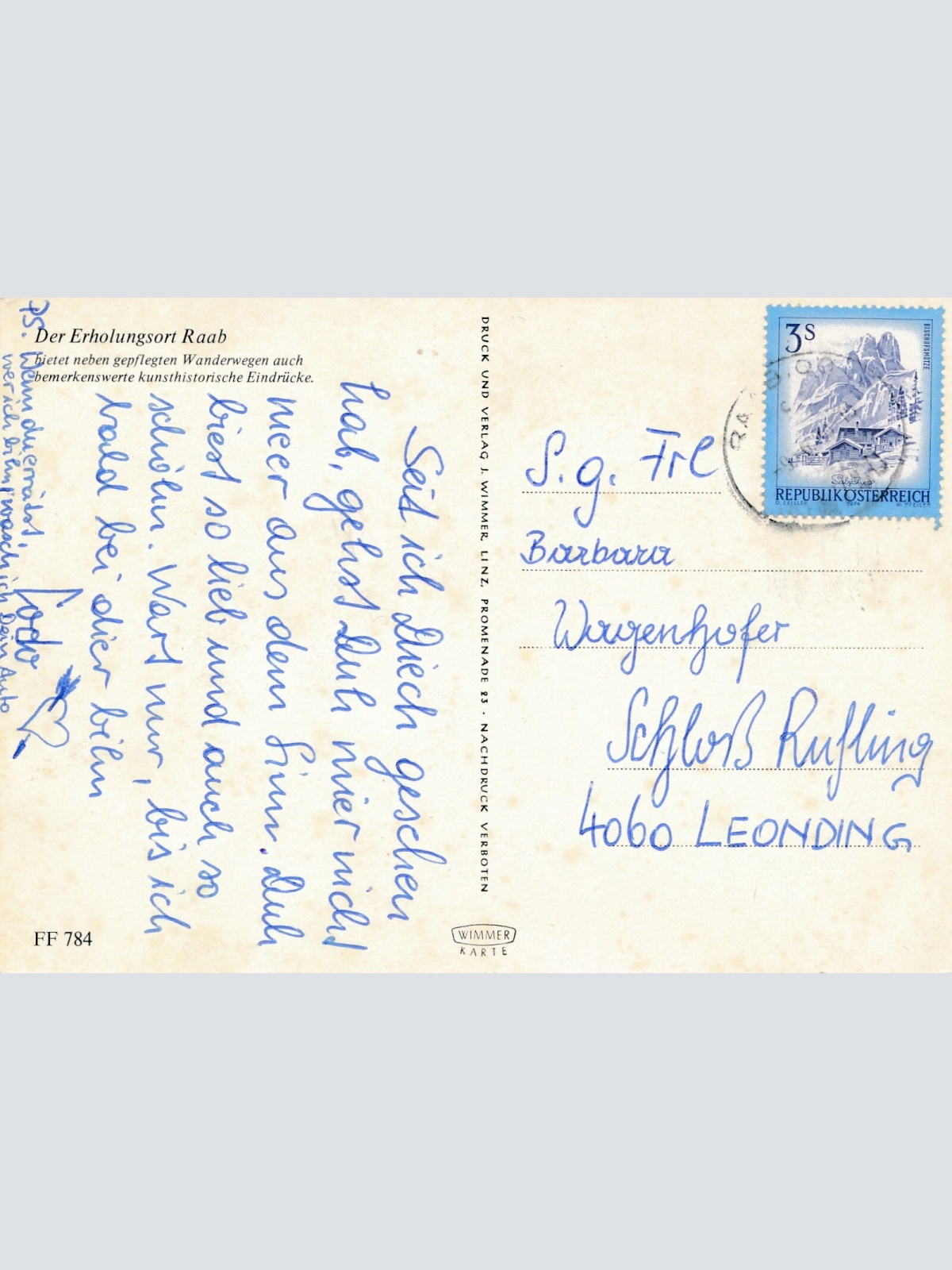 AK, Erholungsort Raab, Oberösterreich (S3070)