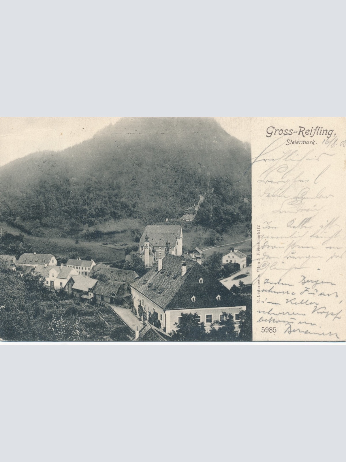 AK aus Gross - Reifling Steiermark Ansichtskarte (13377)