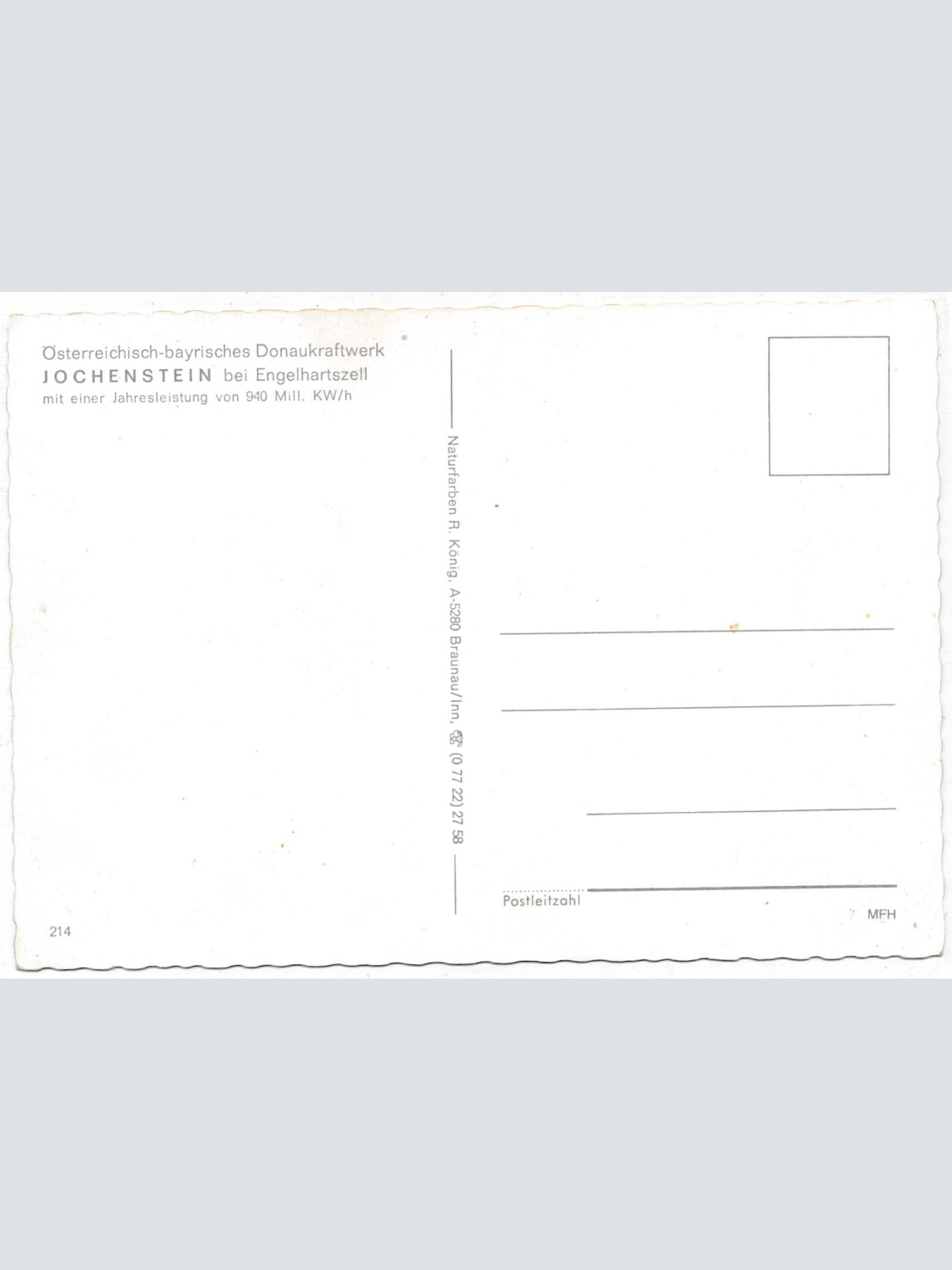 AK, Engelhartszell, Oberösterreich (S3087)