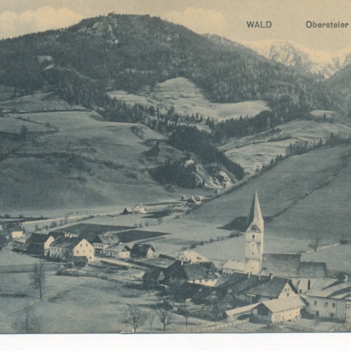 AK aus Wald Obersteiermark Steiermark Ansichtskarte (13479)