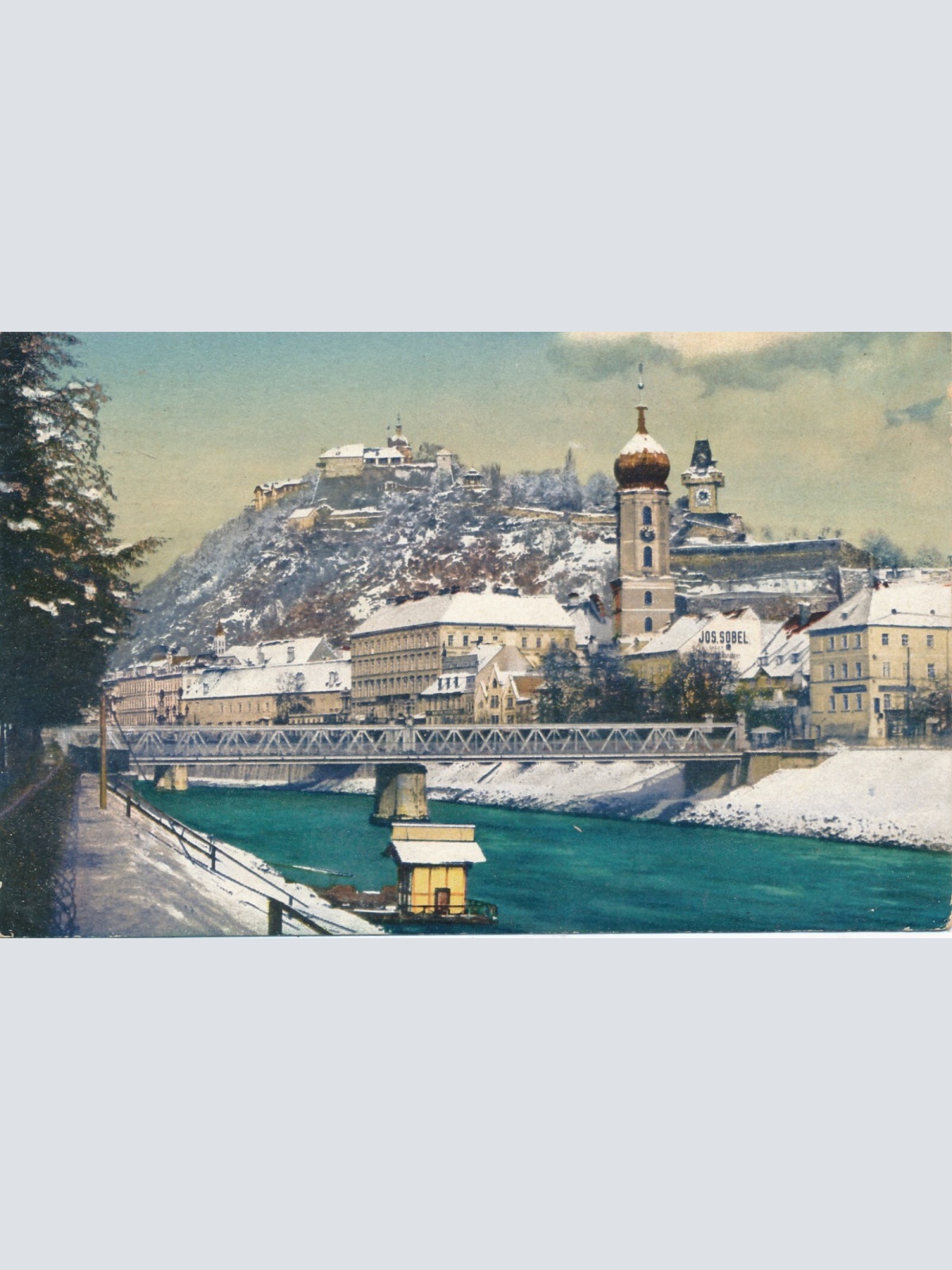 AK aus Graz im Winter Steiermark Ansichtskarte (13291)