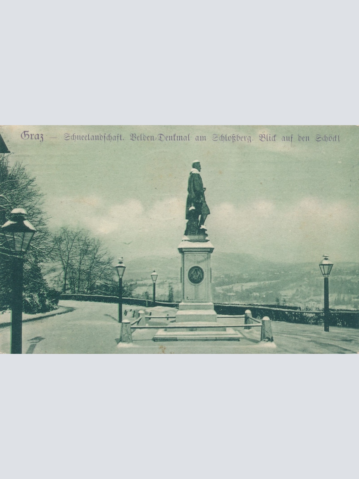 AK aus Graz Helden Denkmal Steiermark Ansichtskarte (13295)