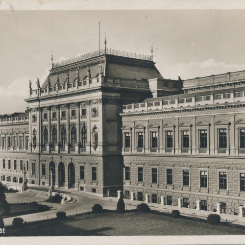 AK aus Graz Universität Steiermark Ansichtskarte (13296)