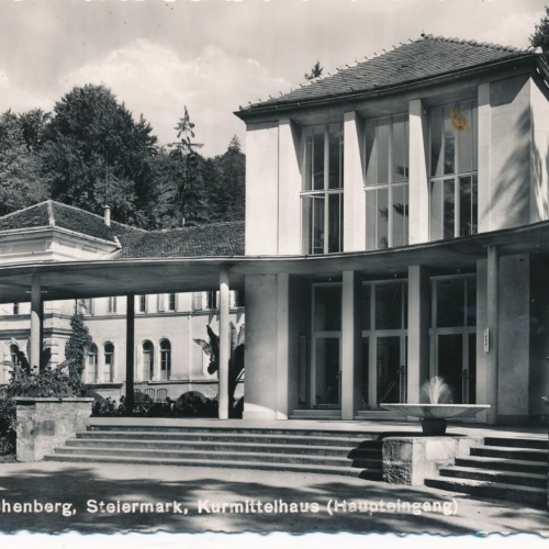 AK aus Bad Gleichenberg mit Kurmittelhaus Steiermark Ansichtskarte (13281)