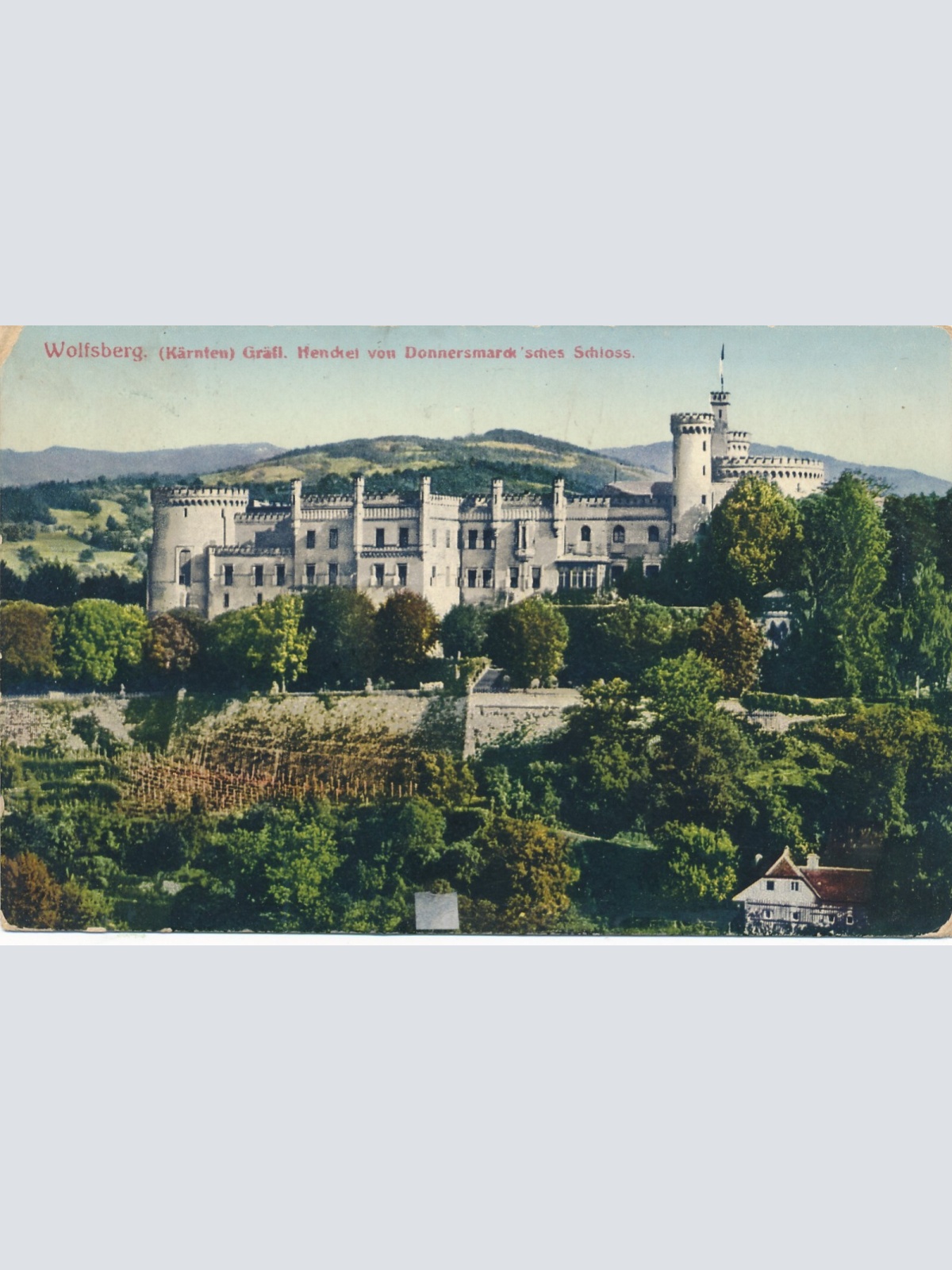 AK aus Wolfsberg mit Schloss Kärnten Ansichtskarte (13333)