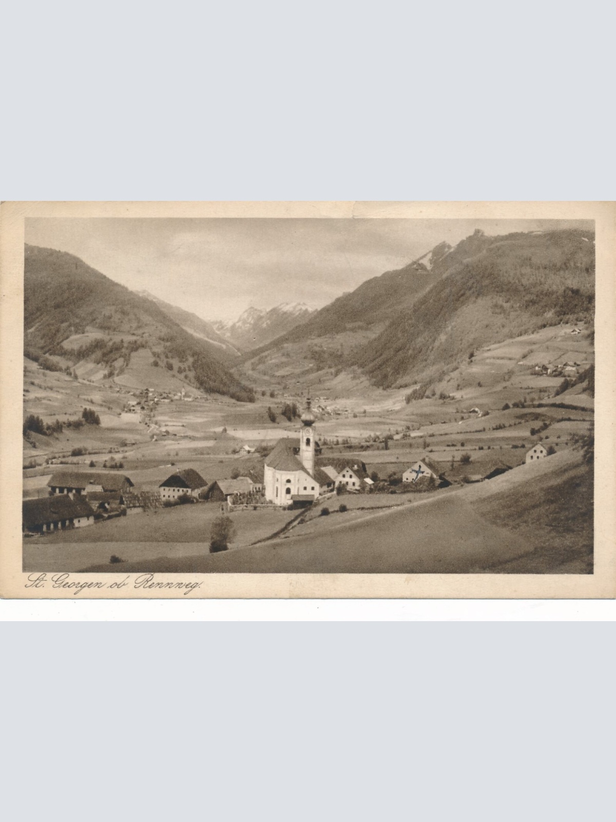AK aus St. Georgen ob Rennweg Kärnten Ansichtskarte (13339)