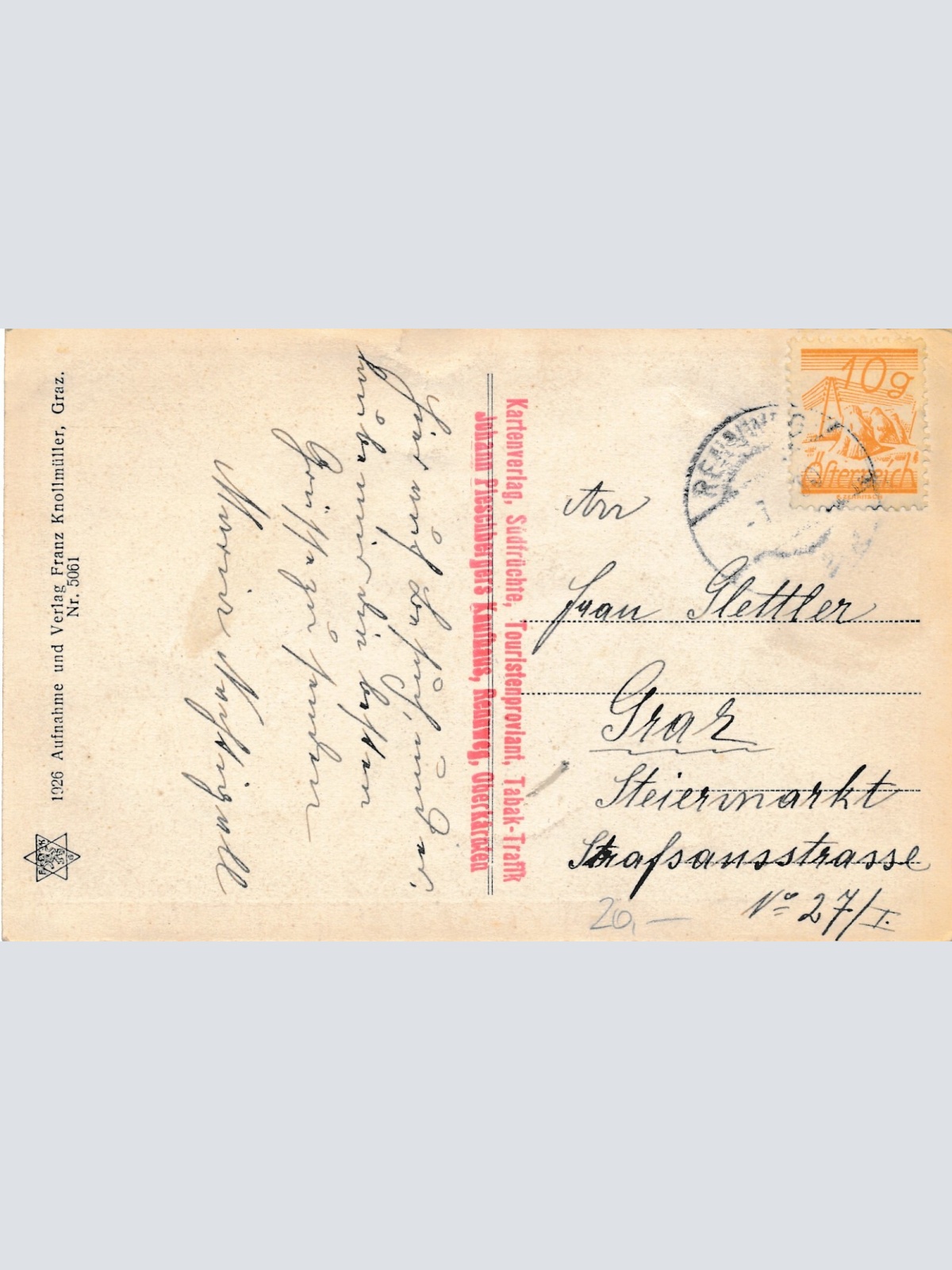 AK aus St. Georgen ob Rennweg Kärnten Ansichtskarte (13339)