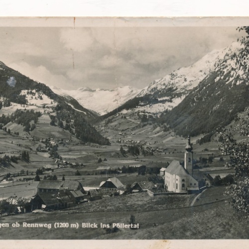 AK aus St. Georgen ob Rennweg Kärnten Ansichtskarte (13340)