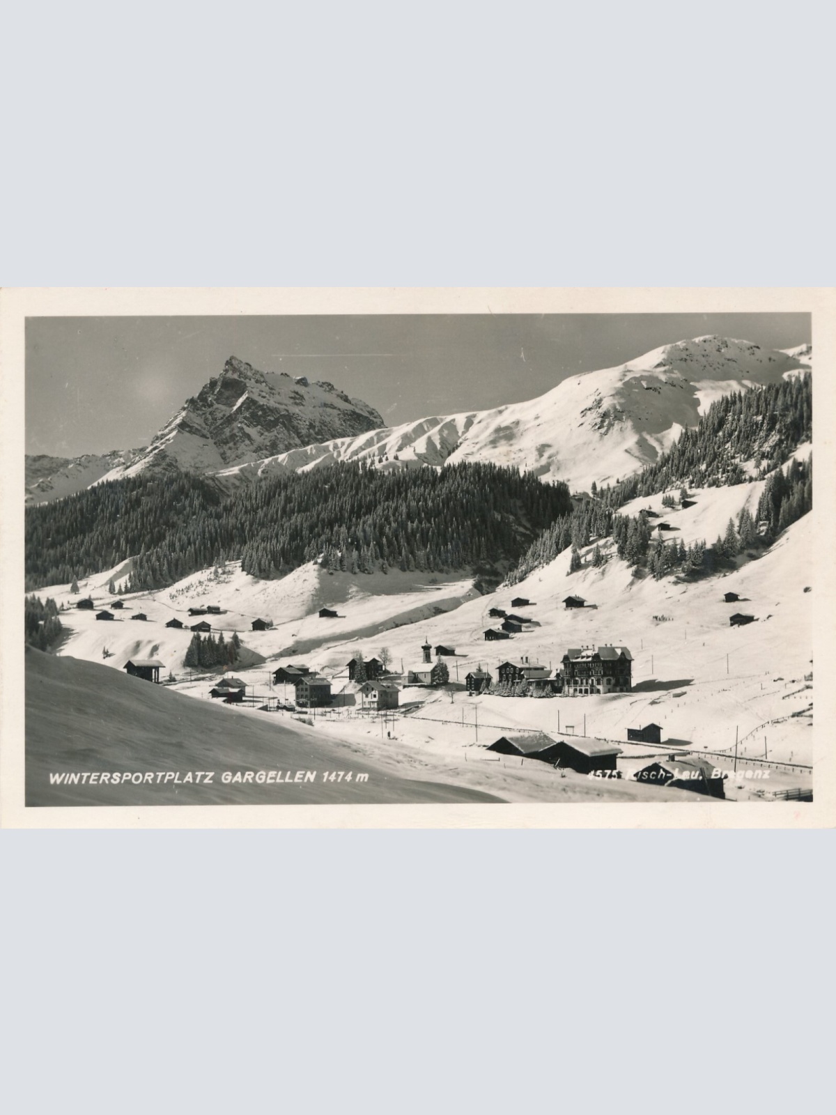 AK, Gargellen, Vorarlberg (S3313)