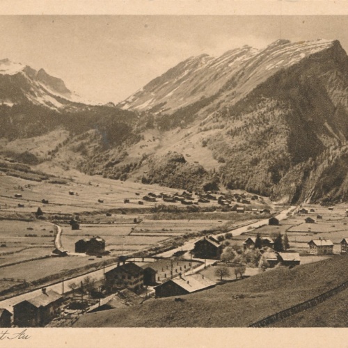 AK, Kanisfluh mit Au, Vorarlberg (S3415)