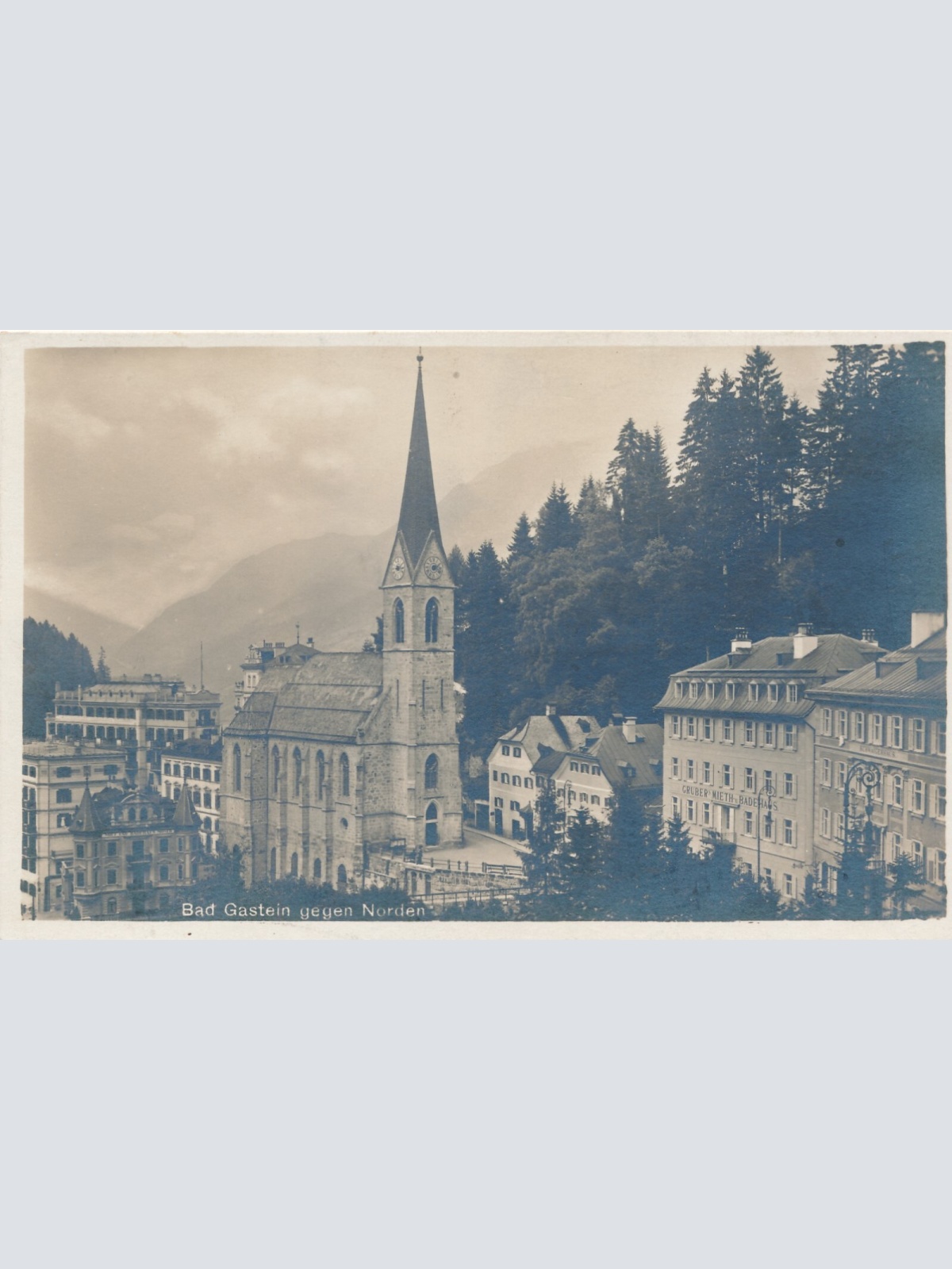 AK, Bad Gastein gegen Norden, Salzburg (S3442)