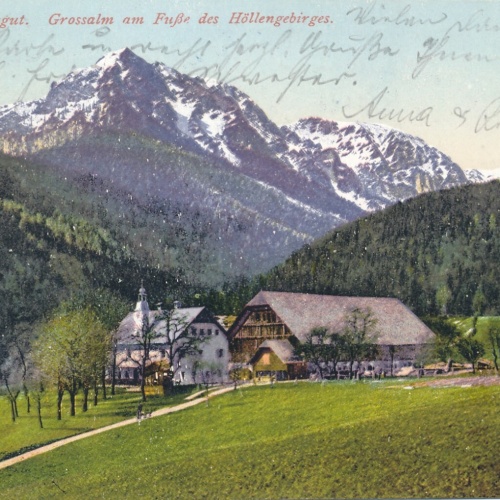 AK, Grossalm am Fuße des Höllengebirges, Oberösterreich (S3362)