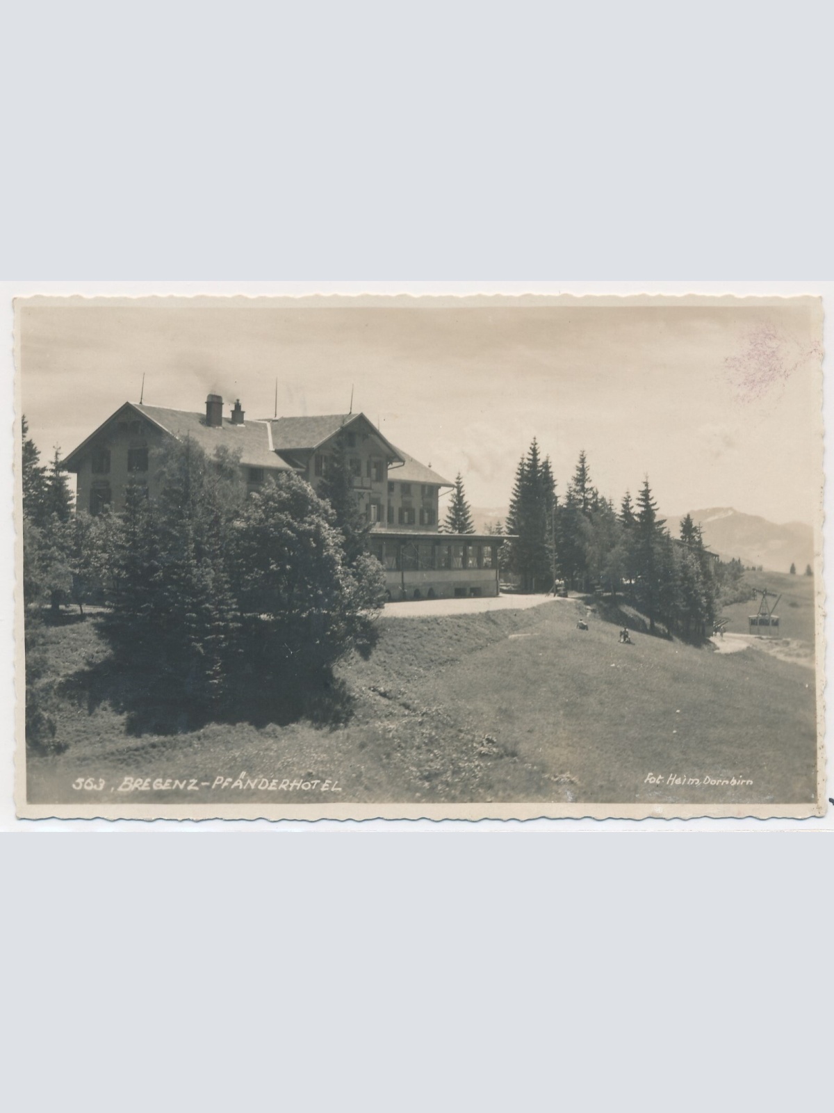 AK, Bregenz Pfänderhotel, Vorarlberg (S3379)