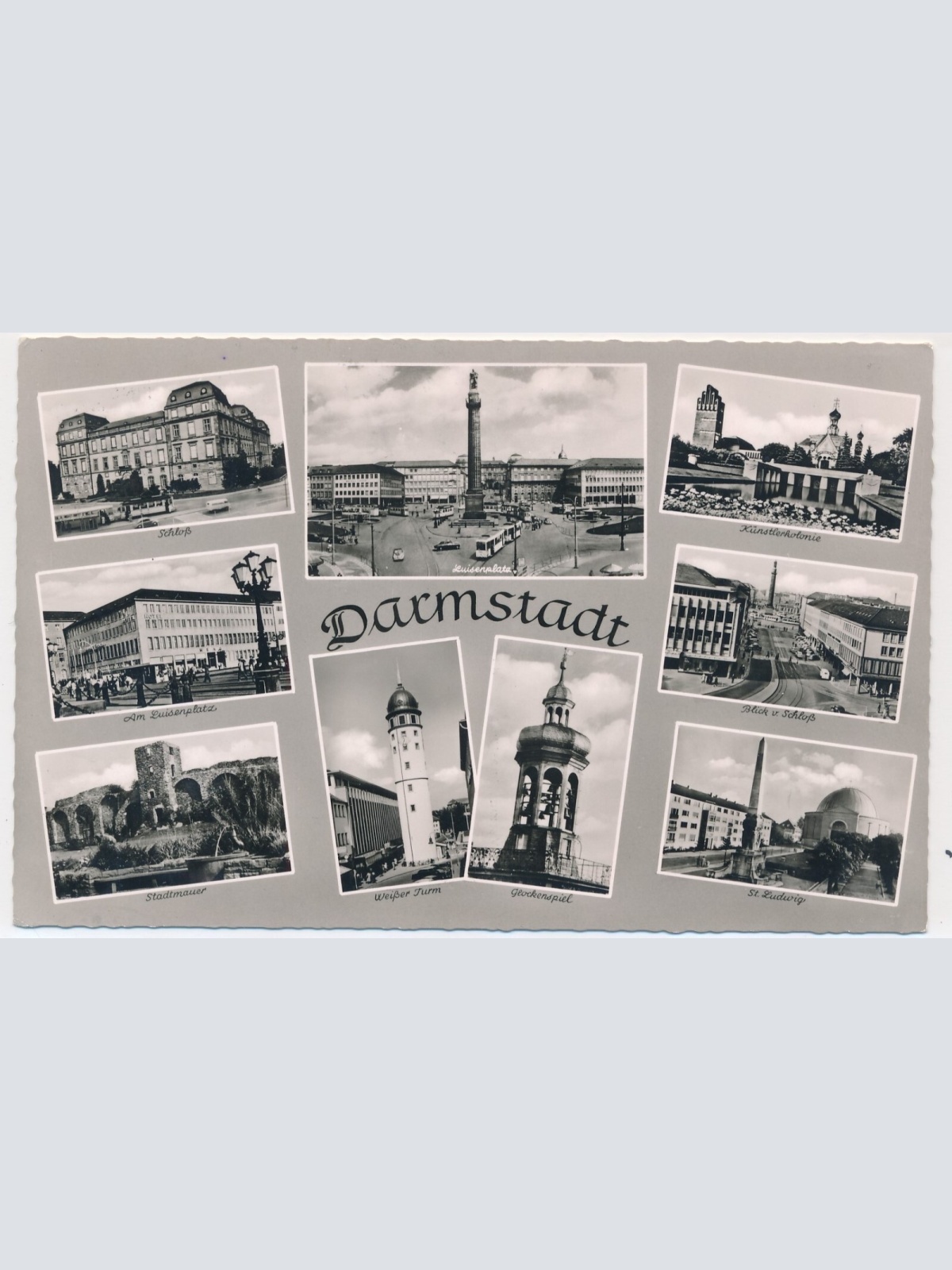 AK, Darmstadt, Hessen, Ansichtskarte (S3625)