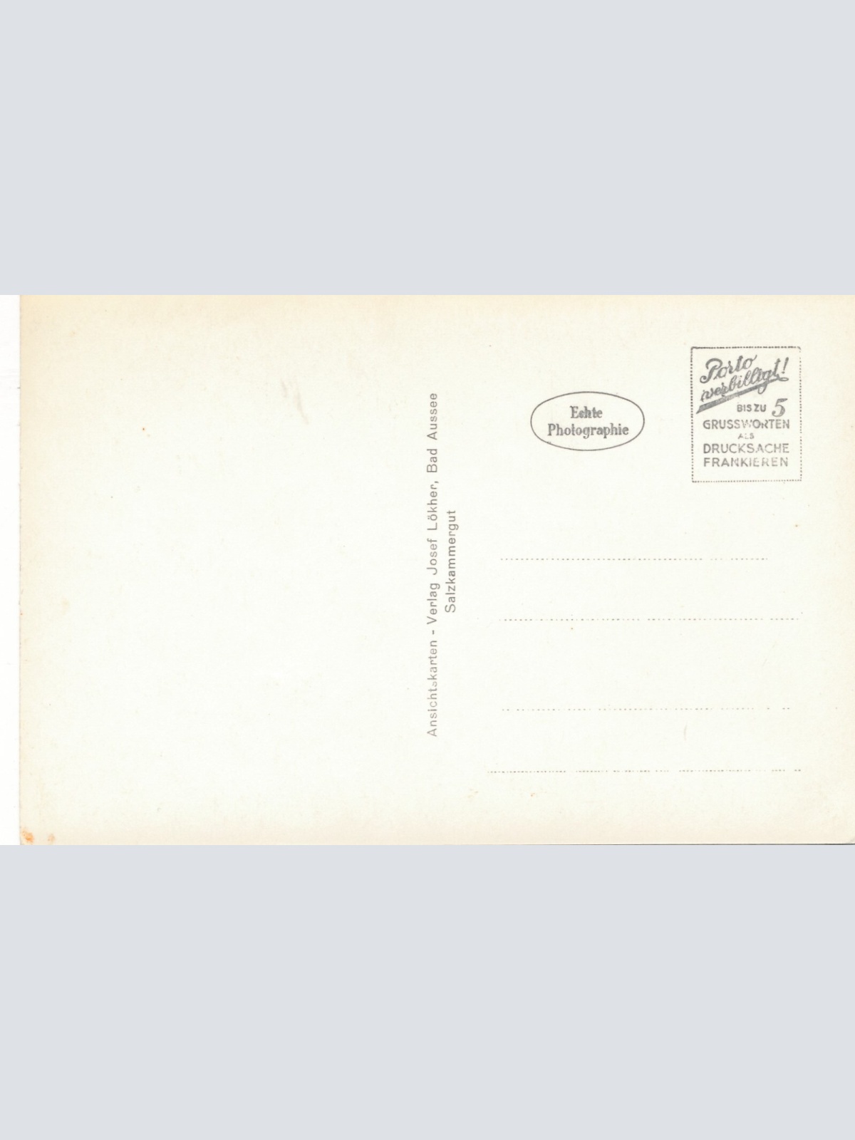 AK, Grundlsee mit Backenstein, Steiermark (S3242)