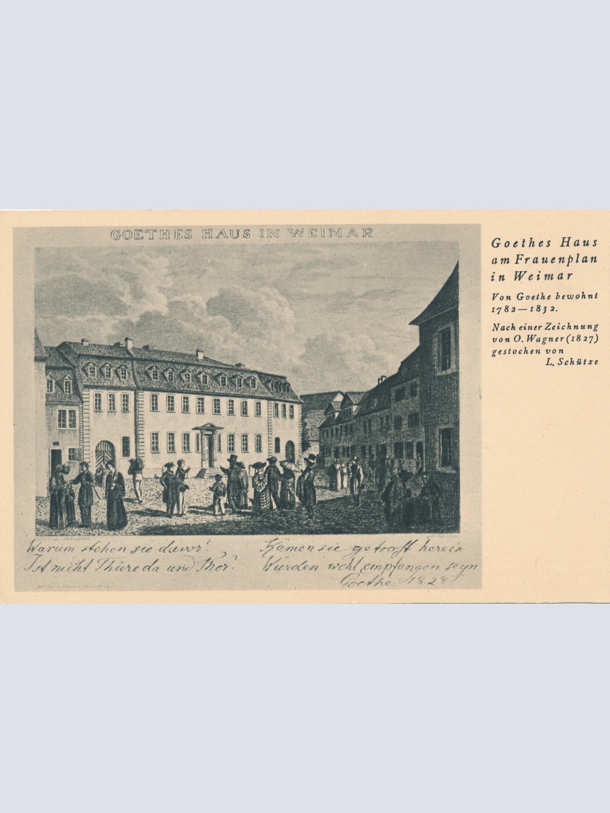 AK, Weimar, Thüringen, Ansichtskarte (S3611)