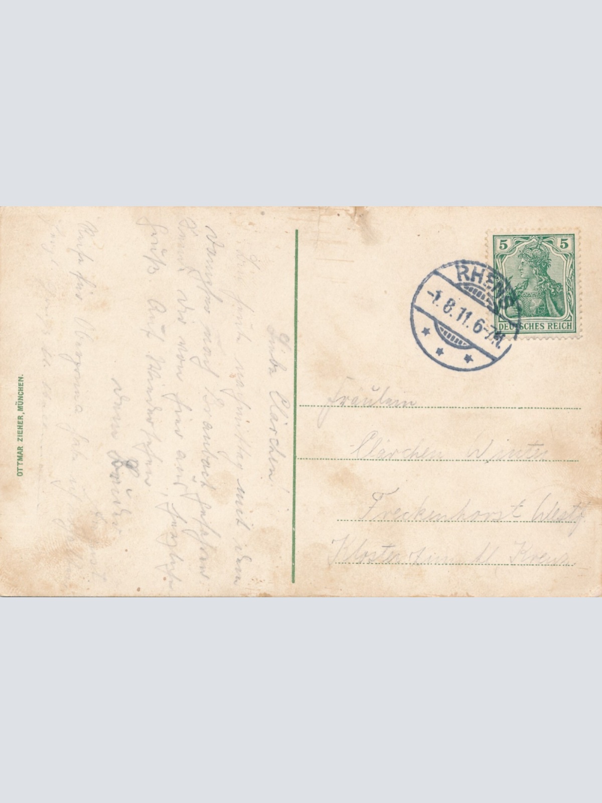 AK, Braubach, Rheinland-Pfalz, Ansichtskarte (S3615)