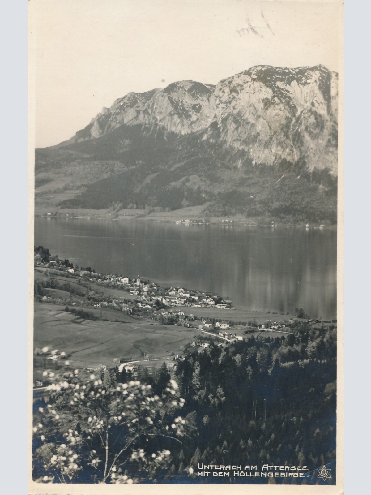 AK, Unterrach am Attersee, Oberösterreich, Ansichtskarte (S3650)