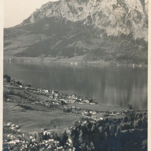 AK, Unterrach am Attersee, Oberösterreich, Ansichtskarte (S3650)