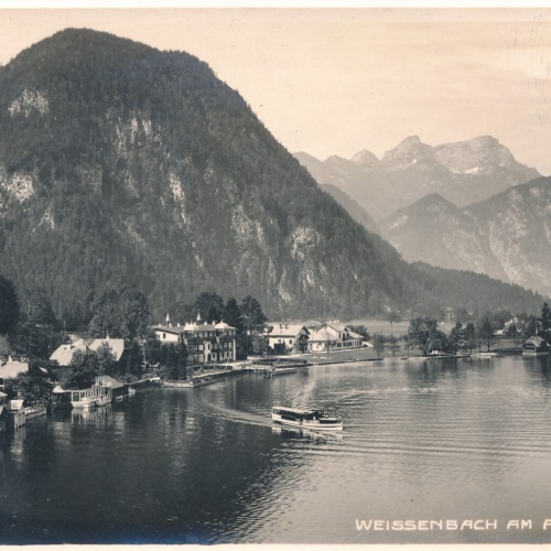 AK, Weissenbach am Attersee, Oberösterreich, Ansichtskarte (S3651)
