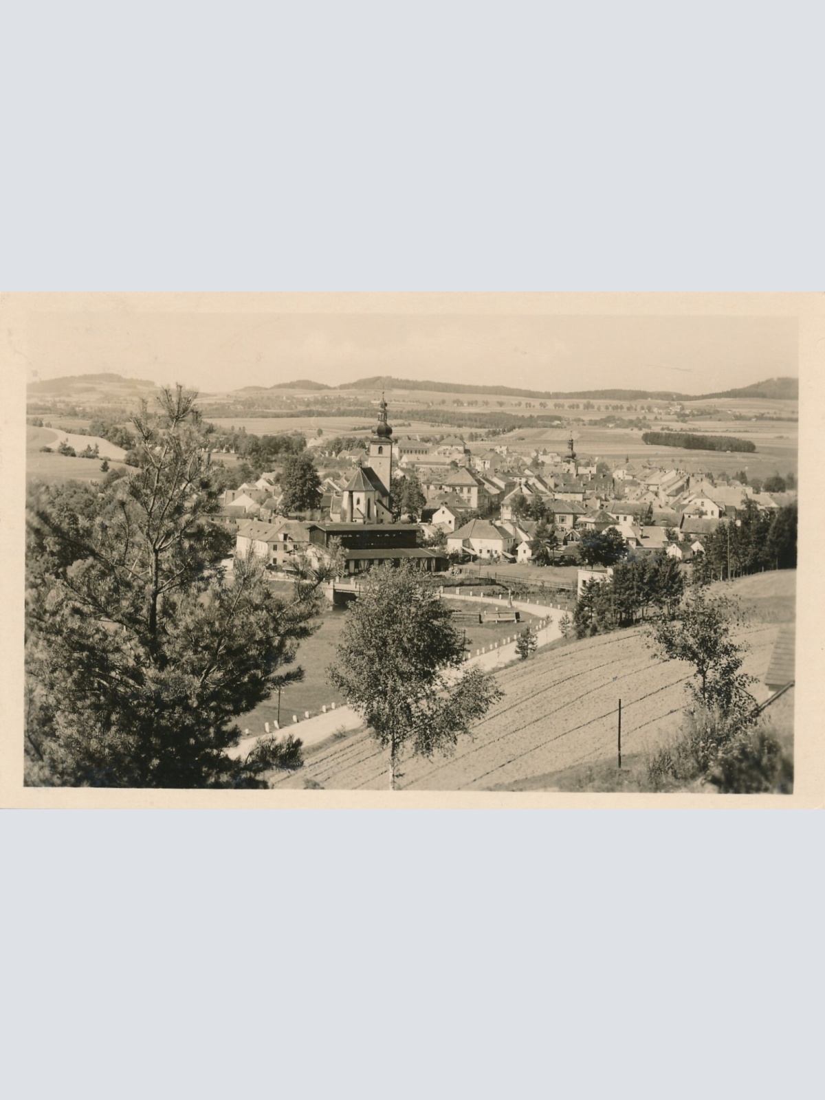 AK aus Kaplice Tschechoslowakei Ansichtskarte (13213)