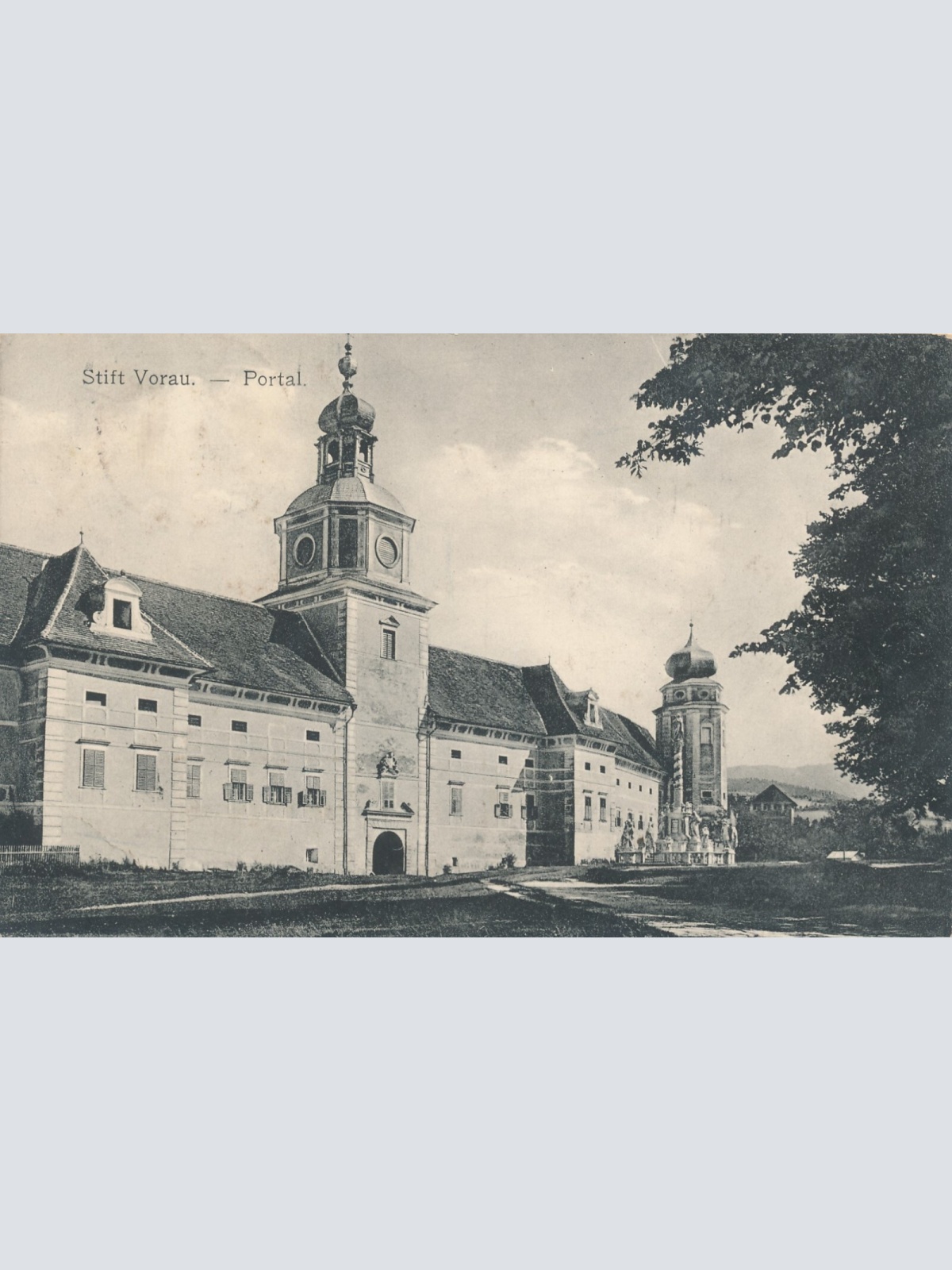 AK vom Stift Vorau - Portal Steiermark Ansichtskarte (13720)