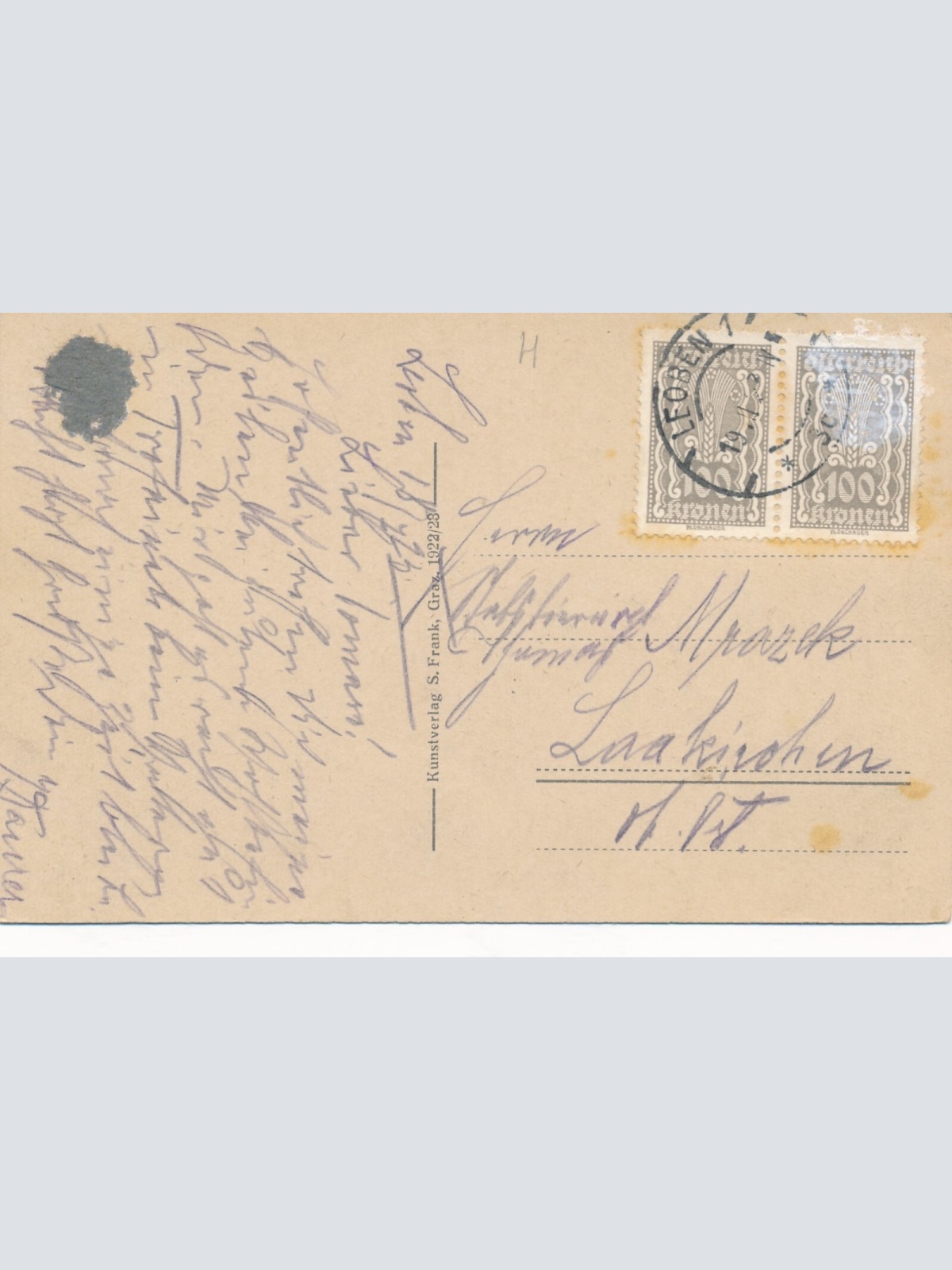 AK aus Göss bei Leoben Steiermark Ansichtskarte (13728)